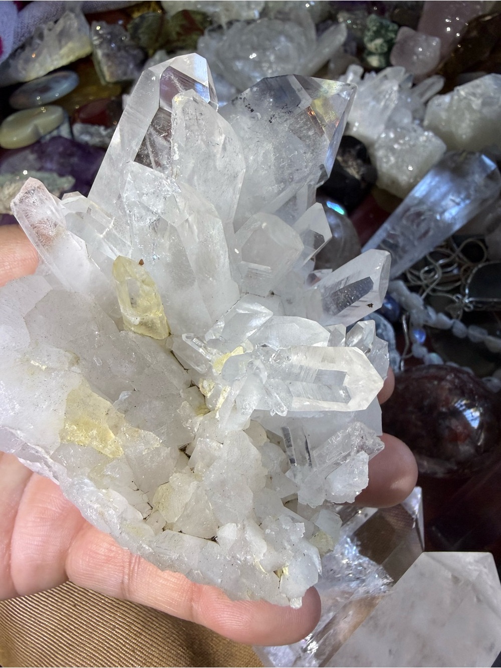 Big Arkansas Quartz w/Golden Healer